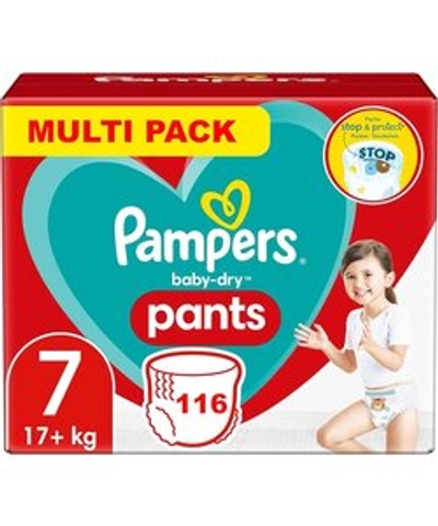 Pampers Baby Dry Pants  luierbroekjes maat 7 - 116 stuks