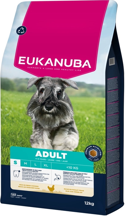 Eukanuba Adult Small Breed Kip - Hondenbrokken - 12 kg hondenbrokken