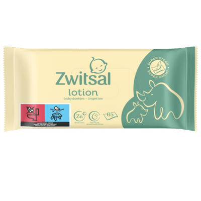 Zwitsal Lotion billendoekjes - 65 stuks