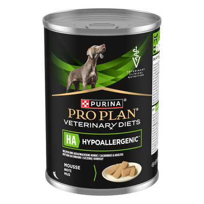 Purina Pro Plan Veterinary Diets Canine Mousse Hypoallergenic - Voordeelpakket: 24 x 400 g - natvoer honden