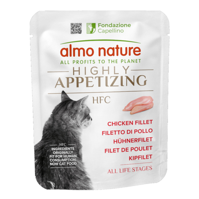 6x50g Almo Nature HFC Zeer Smakelijk Kipfilet natvoer voor katten - natvoer katten