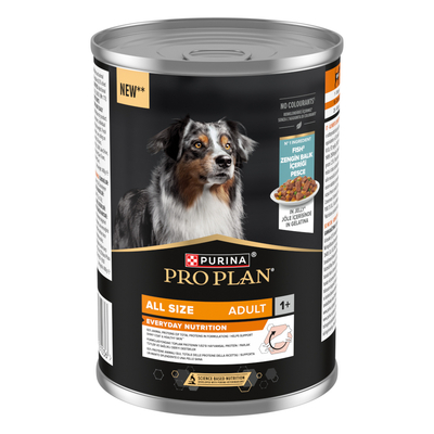 12x400g PURINA PRO PLAN All Size Adult Everyday Nutrition in Gelei nat hondenvoer - natvoer honden