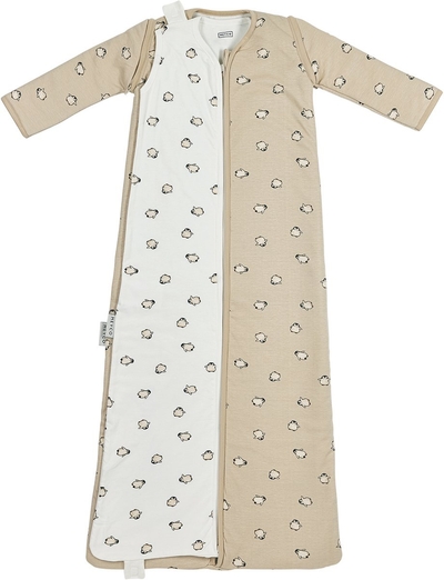 Meyco 4-seizoenen baby slaapzak Penguin soft sand