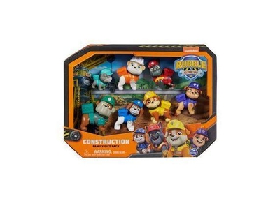 Rubble & Crew - Cadeauset met 7 speelfiguren - PAW Patrol speelgoed