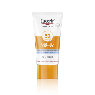 2x Eucerin Sun Sensitive Zonnebrandcrème SPF 50+ 50 ml