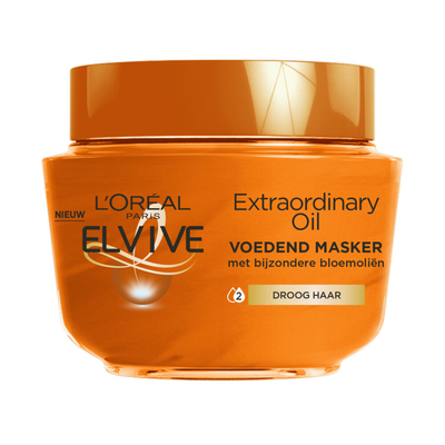 2x L'Oréal Elvive Extraordinary Oil Haarmasker 300 ml