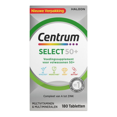 2x Centrum Select 50+ Multivitaminen 180 tabletten