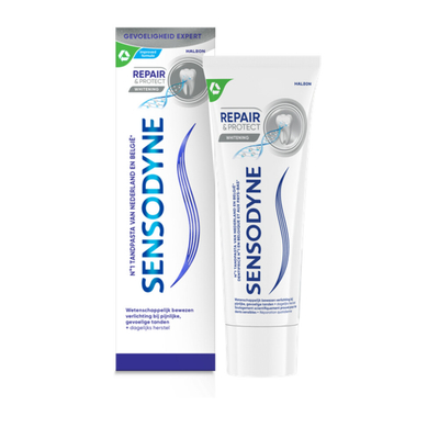 3x Sensodyne Tandpasta Repair&Protect Whitening 75 ml