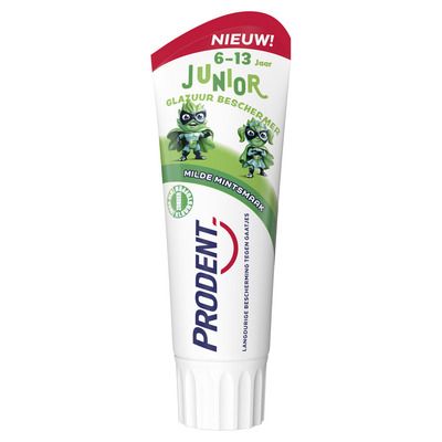 6x Prodent Tandpasta Junior 6-13 jaar 75 ml