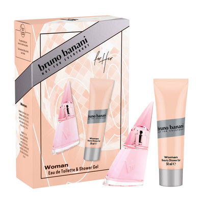 Bruno Banani Eau de Toilette + Showergel Bb Woman 80 ml