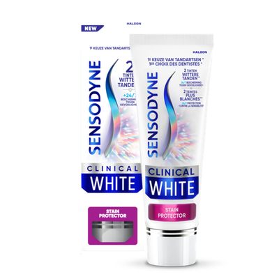 Sensodyne - Clinical White - Stain Protector - Tandpasta - 75ml