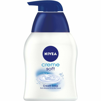 3x NIVEA Vloeibare Handzeep Creme Soft 250 ml