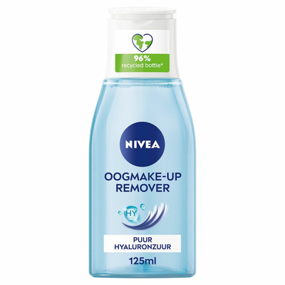3x NIVEA Oogmake-Up Remover Puur Hyaluronzuur 125 ml