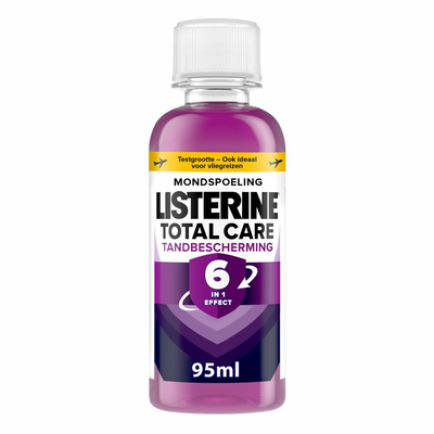 3x Listerine Mondwater Total Care Reisverpakking 95 ml