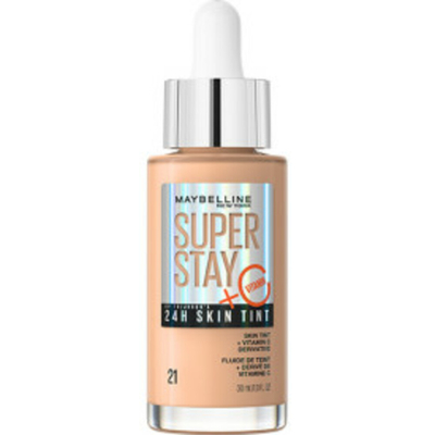 2x Maybelline SuperStay 24H Skin Tint Foundation 21 30 ml