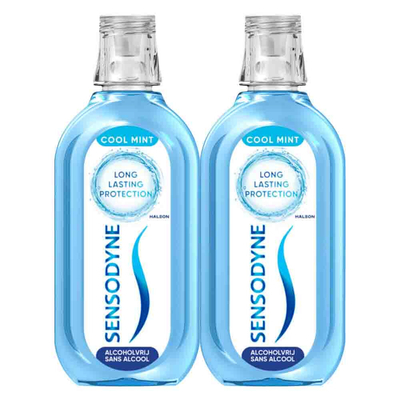 2x Sensodyne Mondwater Fresh&Cool 500 ml
