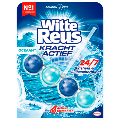 Witte Reus Toiletblok Kracht Actief Oceaan - 6 stuks