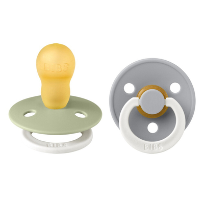 2x Bibs Fopspeen Maat 3 18+ mnd Glow Sage Cloud 2 stuks