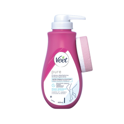 2x Veet Ontharingscrème Pure Gevoelige Huid 400 ml