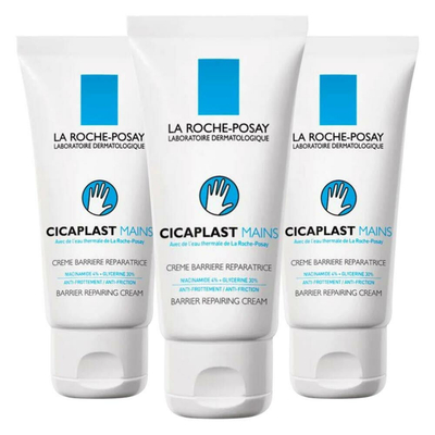 3x La Roche Posay Cicaplast Handcrème 50 ml