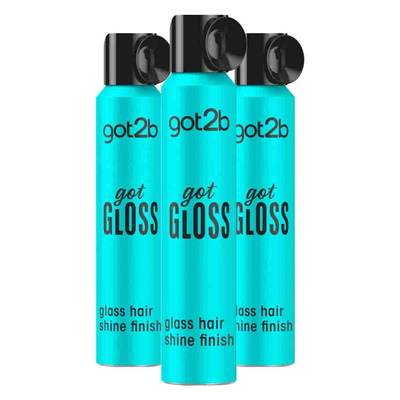 3x Got2b Got Gloss Haarspray 200 ml