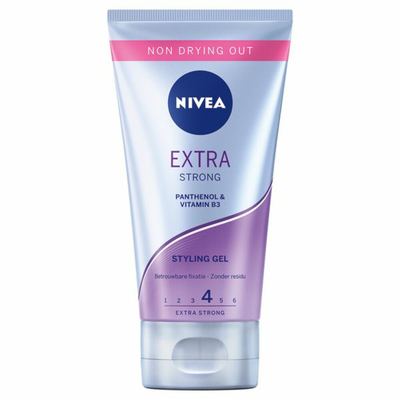3x NIVEA Gel Extra Strong 150 ml