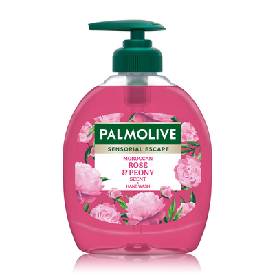 6x Palmolive Handzeep Sensorial Escape Moroccan Rose&Peon 300 ml
