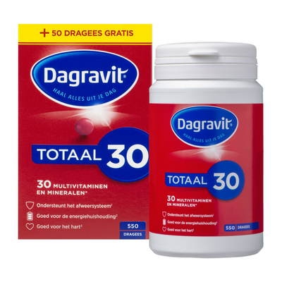 Gratis Verzending: 3x Dagravit Totaal 30 500 stuks
