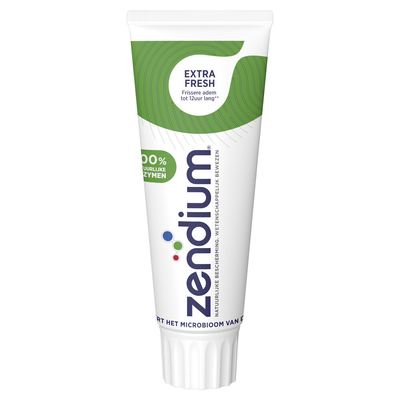5x Zendium Tandpasta Extra Fresh 75 ml