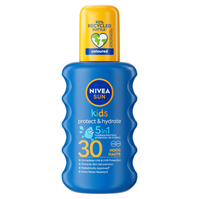3x NIVEA Sun Protect&Hydrate Zonnespray Kids SPF 30 200 ml