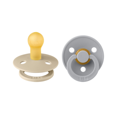 2x Bibs Fopspeen Maat 2 6-18 mnd Vanilla Cloud 2 stuks