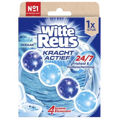 Witte Reus Toiletblok Kracht Actief Oceaan - 1 stuks