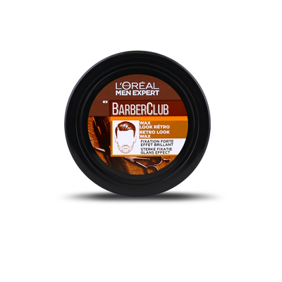 3x L'Oréal Men Expert BarberClub Slicked Hair Effect Wax 75 ml