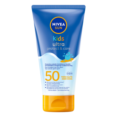 3x NIVEA Sun Protect&Hydrate Zonnecrème Kids Swim&Play SPF 50+ 150 ml