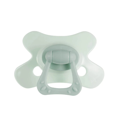 2x Difrax Fopspeen Natural 18+ mnd Grijs