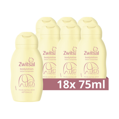 18x Zwitsal Bodylotion 75 ml