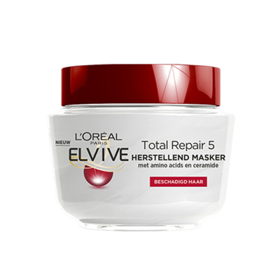 3x L'Oréal Elvive Total Repair 5 Haarmasker 300 ml