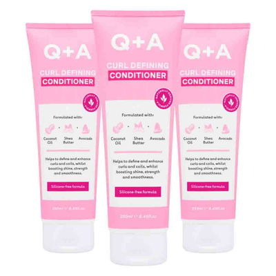 3x Q+A Curl Defining Conditioner 250 ml