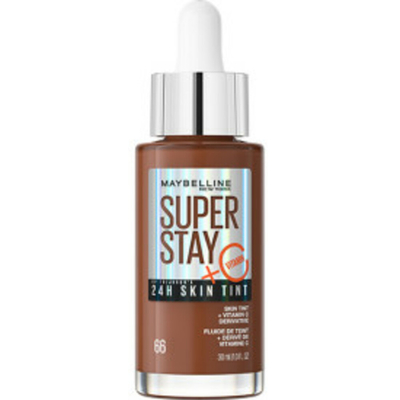2x Maybelline SuperStay 24H Skin Tint Foundation 66 30 ml