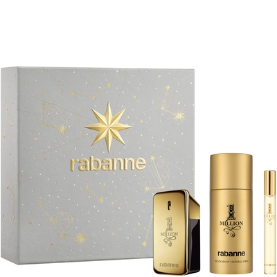 Rabanne 1 Million Eau de Toilette 50ml + Deodorant 150ml + Eau de Toilette 10ml