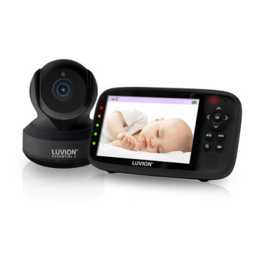Luvion Essential 2 Black babyfoon met camera