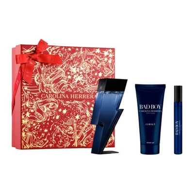 Carolina Herrera Bad Boy Cobalt Gift Set