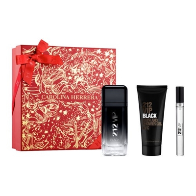 Carolina Herrera 212 Vip Men Black Gift Set