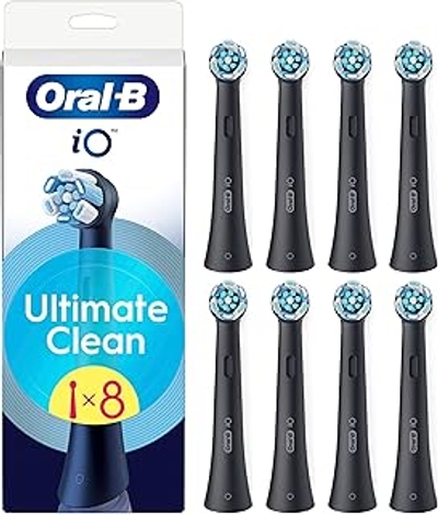 Oral-B iO Ultimate Clean Black  opzetborstels - 8 stuks