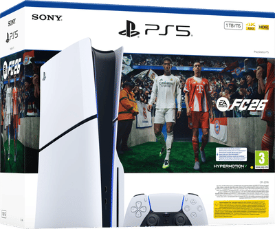 PlayStation 5 Disc Edition (SLIM VERSION) + EA Sports FC 26 Bundle PlayStation 5