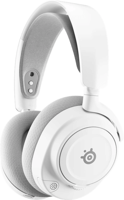 SteelSeries Arctis Nova 7X Wireless Gen 2 — Draadloze Gamingheadset — Wit — Realtime Audio EQ — 50+ uur accuduur — 2.4-GHz/Bluetooth — Xbox, PC, PS5, Switch (2), mobiel