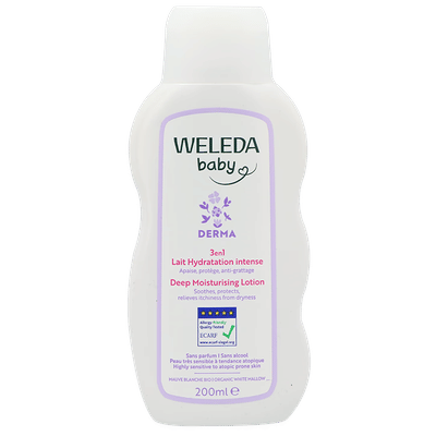 Weleda Baby Derma 3in1 Hydraterende Bodylotion - 200ml