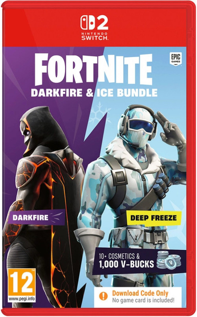 Fortnite Darkfire & Ice Bundle (code in a box) Nintendo Switch 2