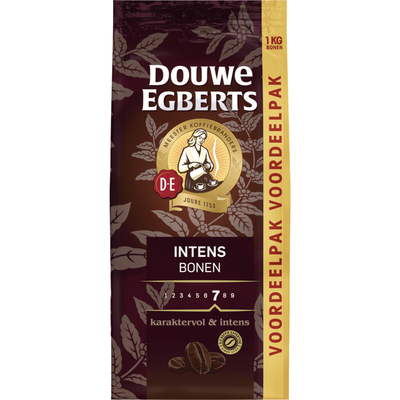 Douwe Egberts Intens koffiebonen voordeelpak Douwe Egberts koffiebonen 1 kg