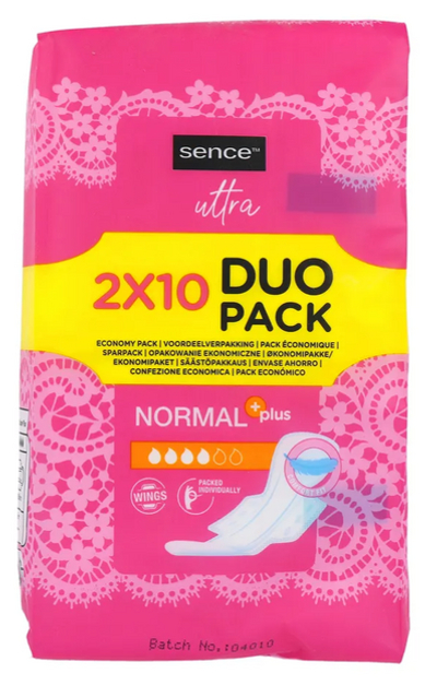 Sence Ultra Normal Plus Maandverband 20ST